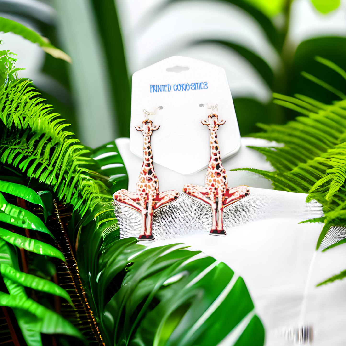 Giraffe Earrings - Stand Tall with Style