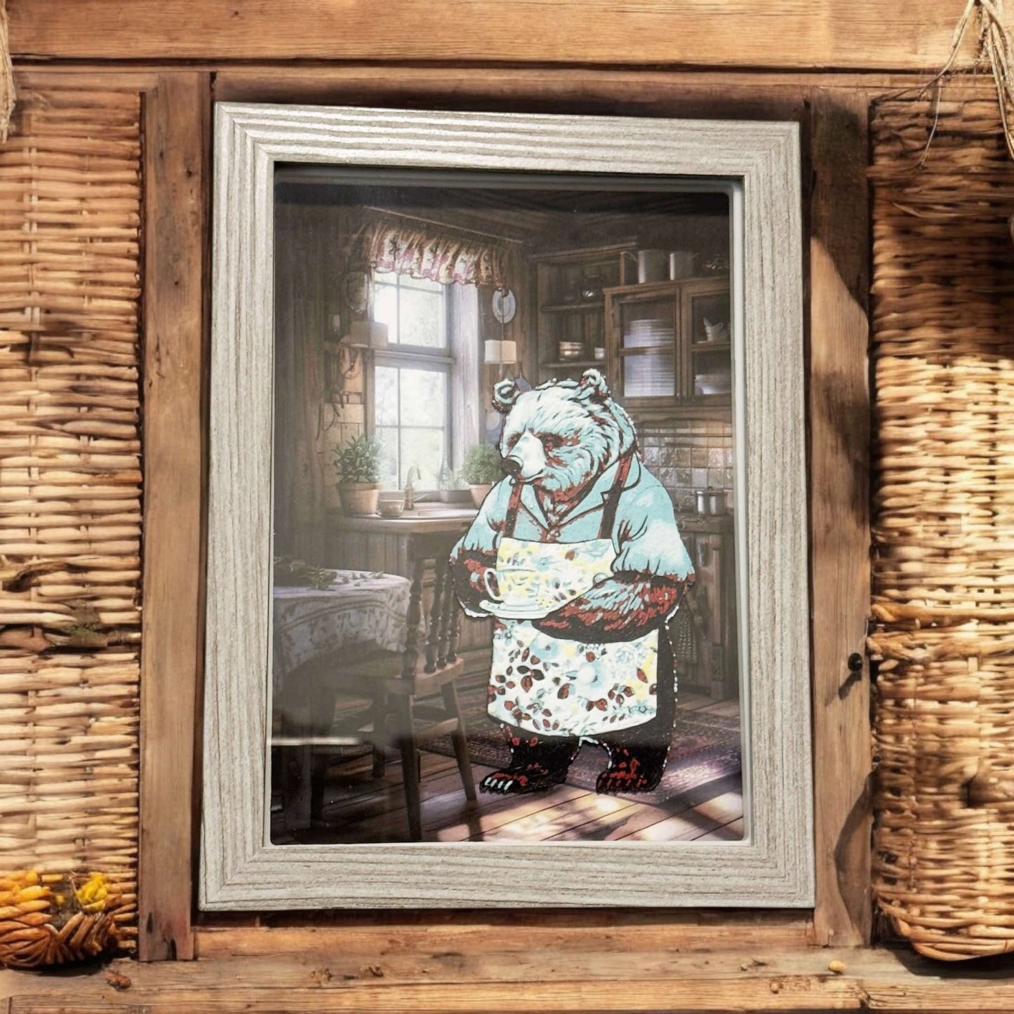 Dainty Bear Shadow Box