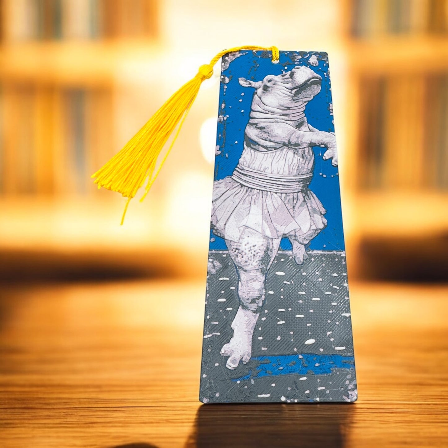 Ballet Hippo Bookmark