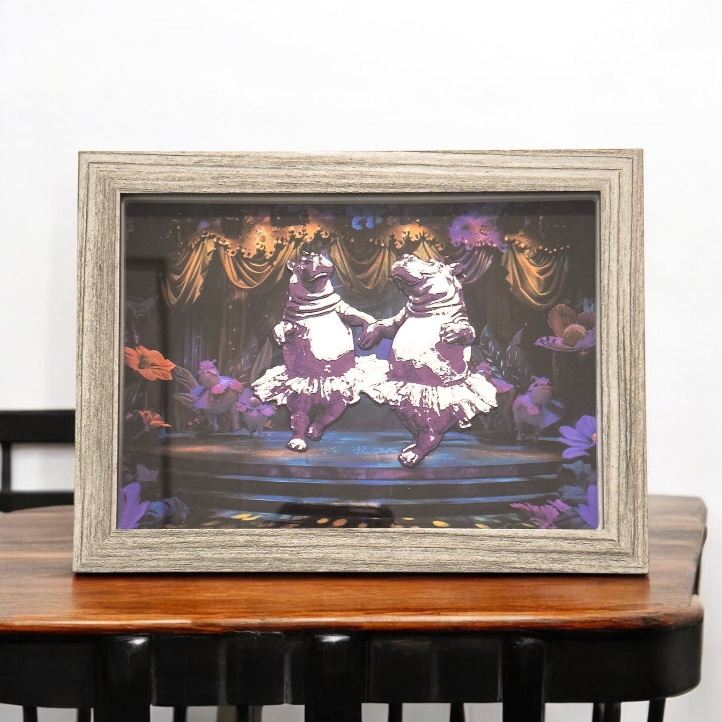 Ballet Hippo Shadow Box