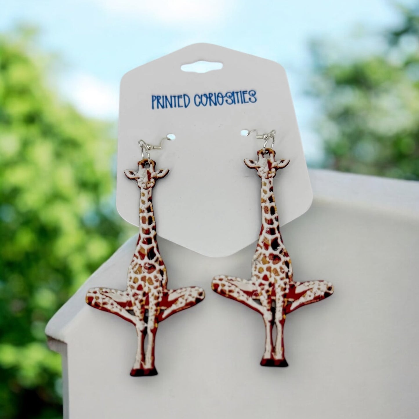 Giraffe Earrings - Stand Tall with Style