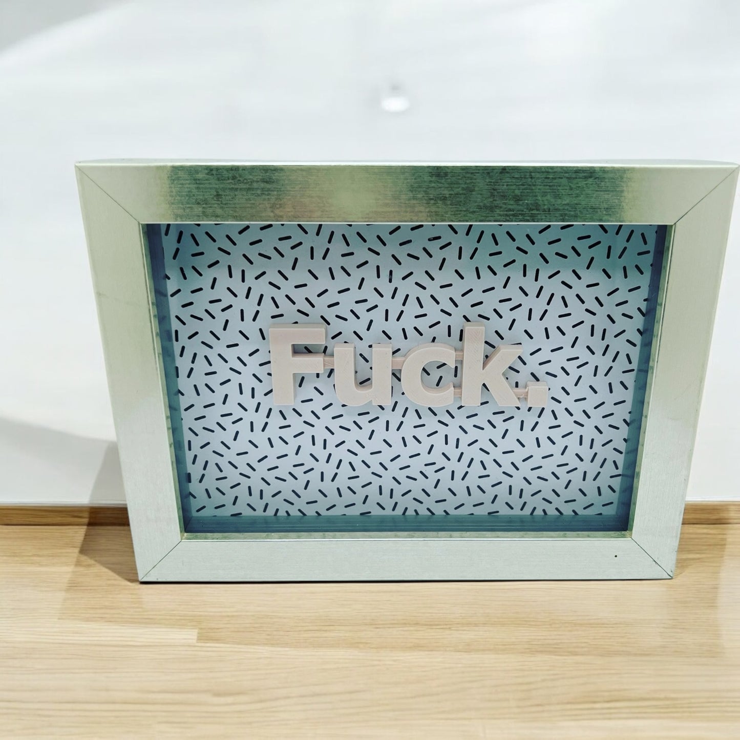 Fuck wall art