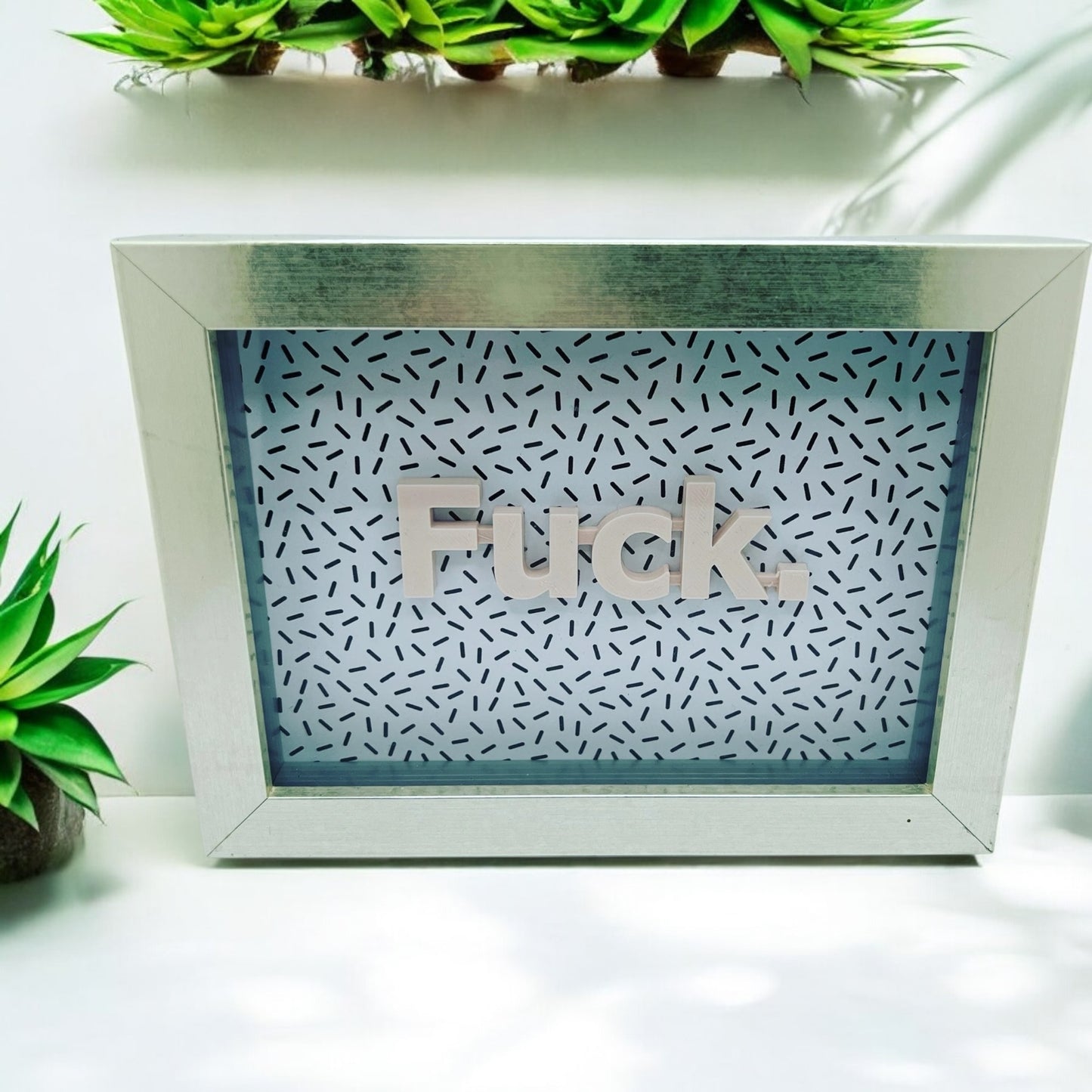 Fuck wall art