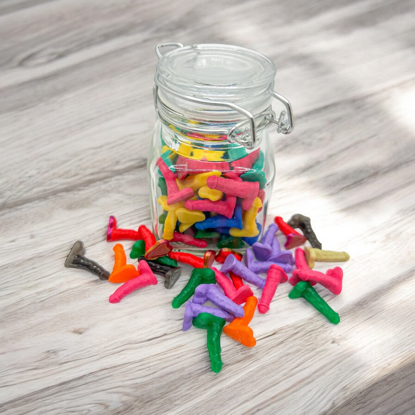 Jars of 3D Printed Dicks