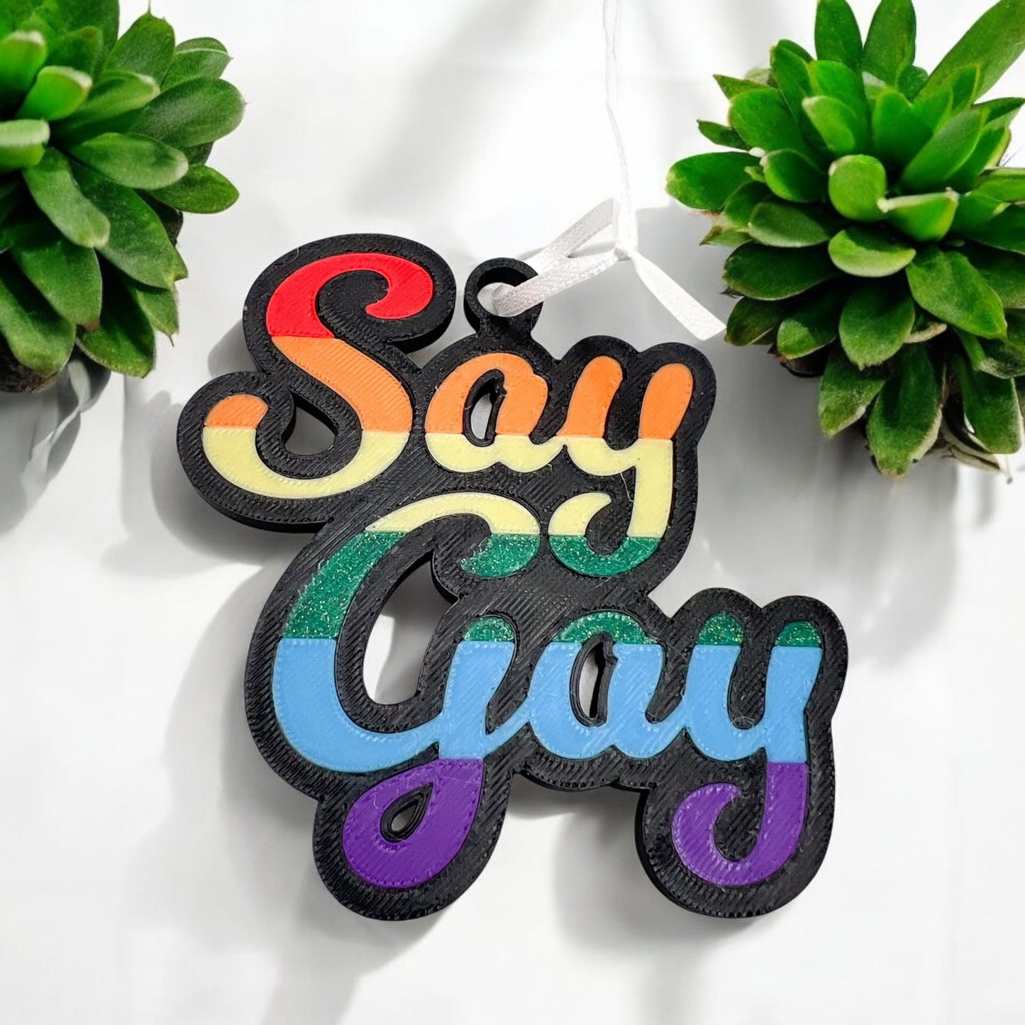 Say Gay ornament