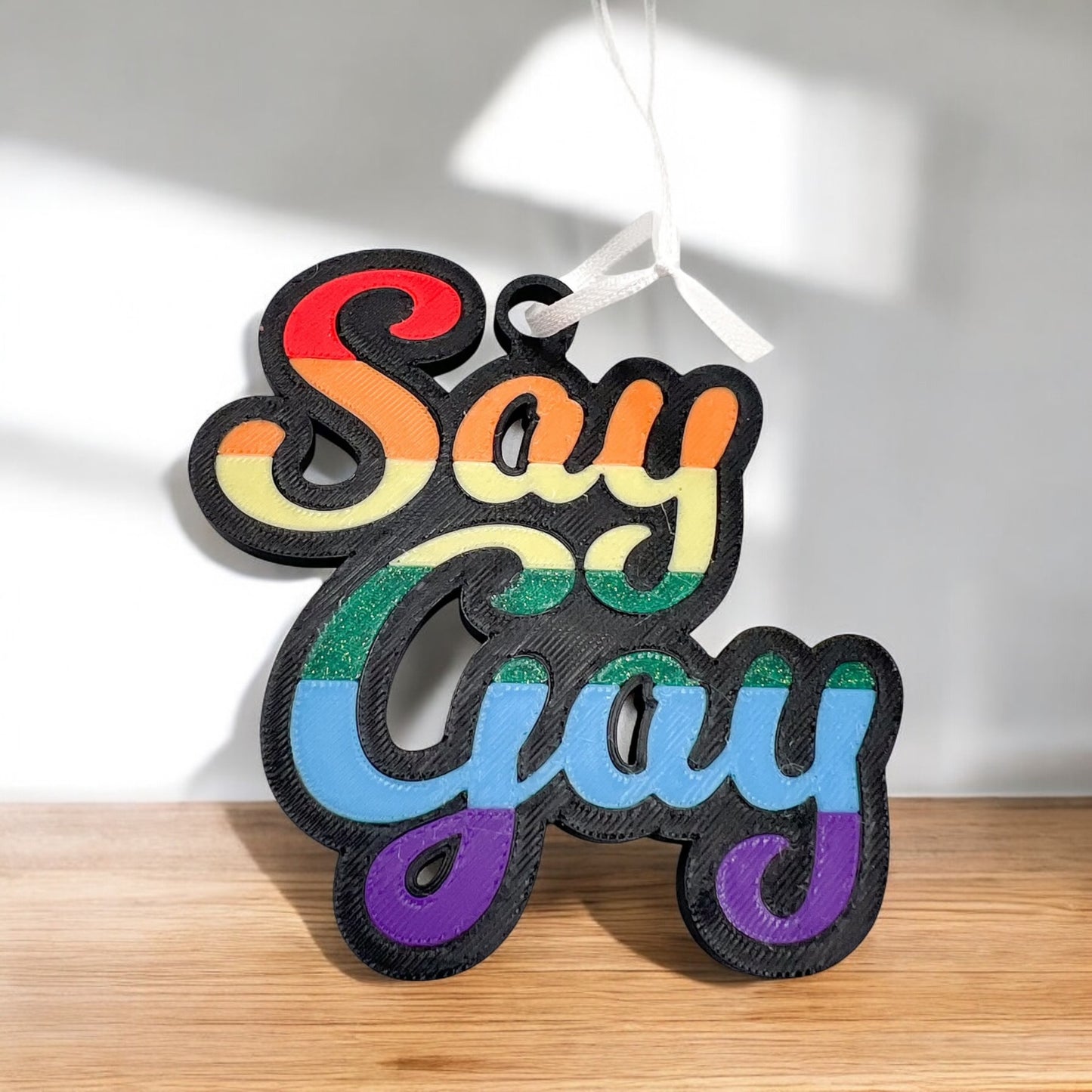 Say Gay ornament