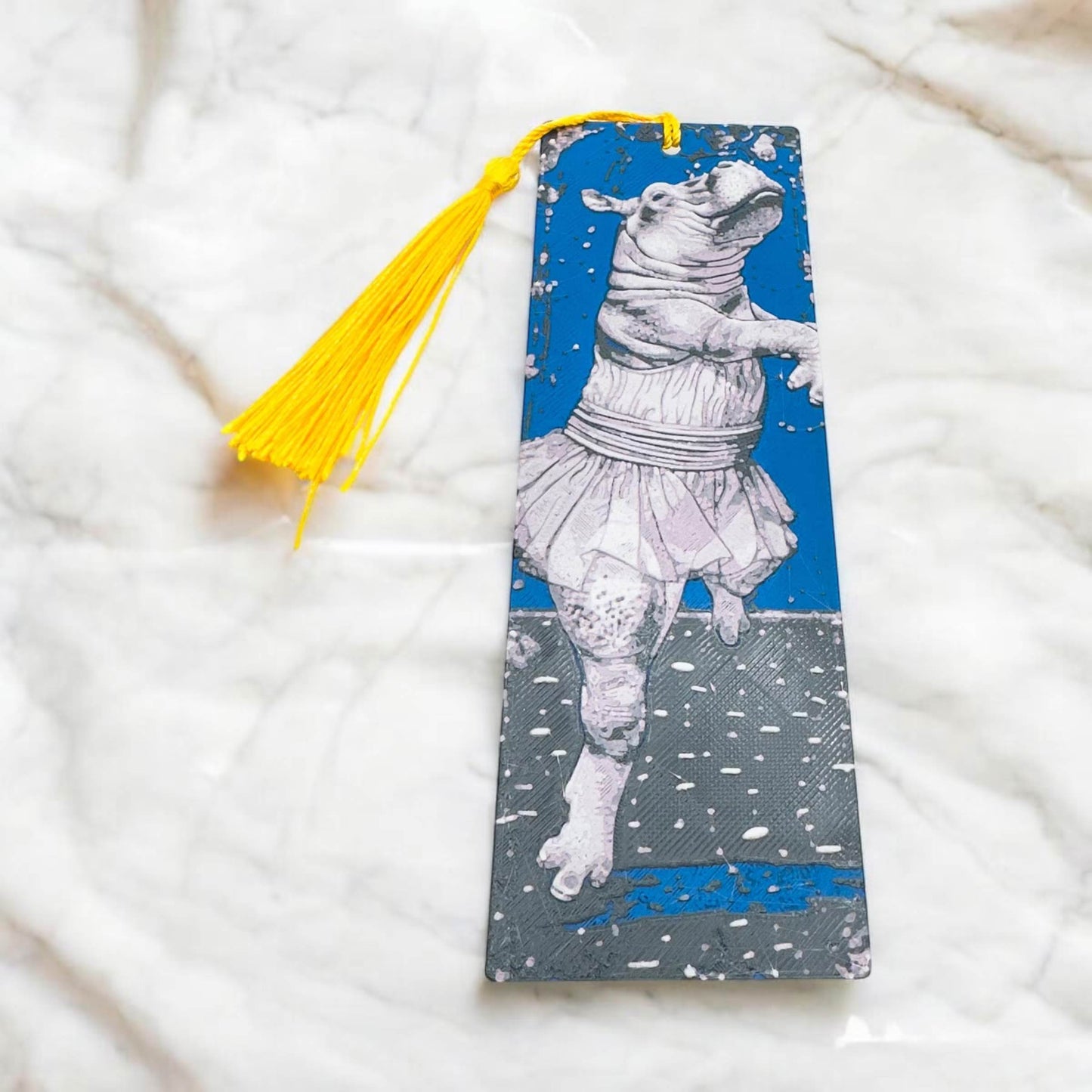 Ballet Hippo Bookmark